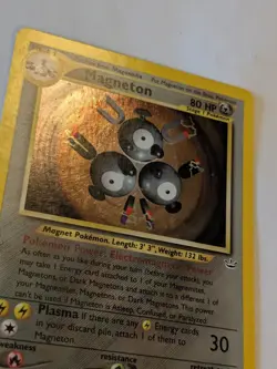 Magneton - 10/64 - Pokemon Neo Revelation Unlimited Holo Rare Card LP - Image 3