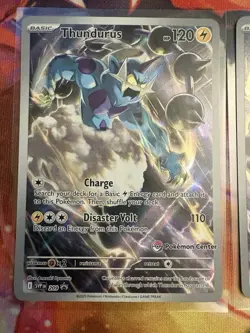Thundurus - 209 (Pokemon Center Exclusive) 209 Sv: Scarlet & Violet Promo Cards - Image 3
