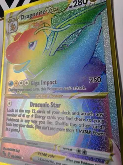 Pokemon GO TCG - Dragonite VSTAR 081/078 Holo Secret Rare - - Image 4
