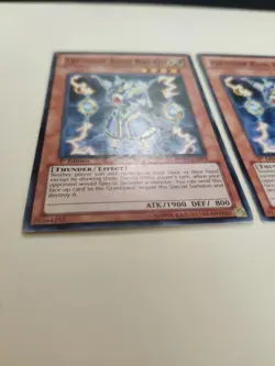 2x Thunder King Rai-Oh RYMP-EN074 1st Edition LP - Image 3