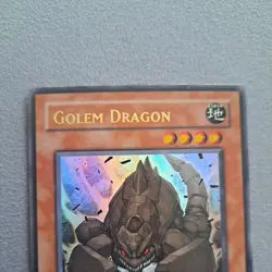 Yu-Gi-Oh Card: Golem Dragon JUMP-EN040 Ultra Rare Limited Edition! NM - Image 3