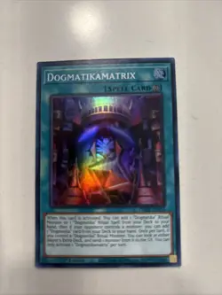 1x (NM) Dogmatikamatrix - PHHY-EN055 - Super Rare - 1st Edition YuGiOh - Image 1