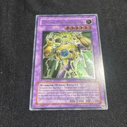 Yugioh Elemental Hero Thunder Giant TLM-EN036 Ultimate Rare 1st Edition NM - Image 1