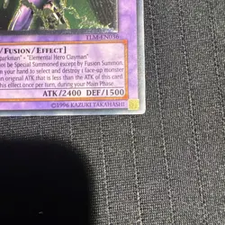 Yugioh Elemental Hero Thunder Giant TLM-EN036 Ultimate Rare 1st Edition NM - Image 4