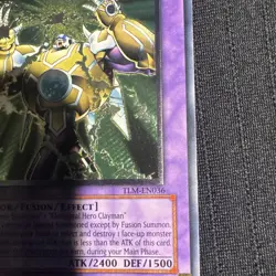 Yugioh Elemental Hero Thunder Giant TLM-EN036 Ultimate Rare 1st Edition NM - Image 5