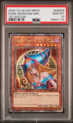 Dark Magician Girl MP24-EN009 1st Edition QCR Yugioh PSA 10 *179 - Image 1