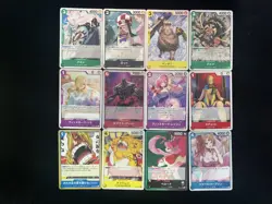 2024 One Piece TCG Japanese OP06-68 C OP06-47 R Vinsmoke Reiju Lot*12 TN39 - Image 1