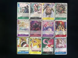 2024 One Piece TCG Japanese OP06-68 C OP06-47 R Vinsmoke Reiju Lot*12 TN39 - Image 2