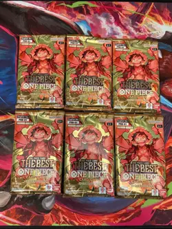 The Best Premium Booster Packs PRB-01 [Lot Of 6] One Piece TCG - Image 1