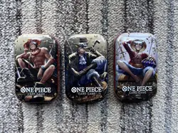 One Piece Mini-Tin Vol 2 Pack Art Set of 3 | TS-02 OP-13 | BRAND NEW SEALED 🔥🔥 - Image 1