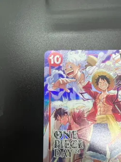 Monkey D. Luffy ONE PIECE Card Japanese ST10-006 One Piece Day Dallas Promo - Image 4