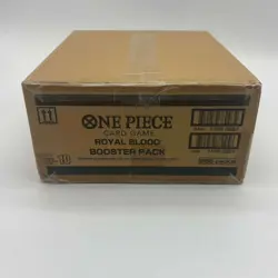 One Piece OP-10 Royal Blood English 12 Booster Box Case Factory Sealed - Image 1