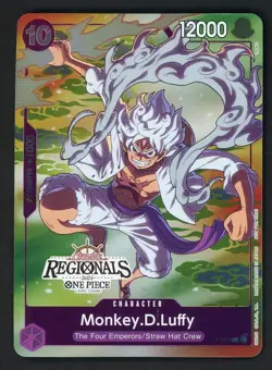 2024 ONE PIECE OFFLINE REGIONALS 2024 VOL.2 #041 MONKEY D. LUFFY - Image 1