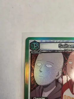 Union Arena One Punch Man Saitama SR Holo #OPM-1-062 English - Image 4