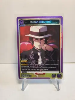 Union Arena Demon Slayer Muzan Kibutsuji SR #UE05BT/KMY-1-035 - Image 1