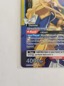 Union Arena Sword Art Online Alice Synthesis Thirty SR #UE07BT/SAO-1-013 - Image 3