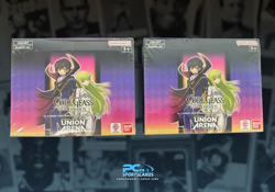 Investor Lot x2 Union Arena Code Geass 16-Pack Factory Sealed Hobby Box WSC3 - Image 1