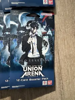 Union Arena Solo Leveling Sleeved Booster Pack English 10 Pack Lot - Image 2