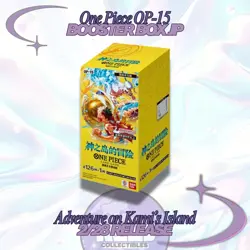OP-15 Adventure on KAMI’s Island Booster Box JP Sealed One Piece TCG US Seller - Image 1