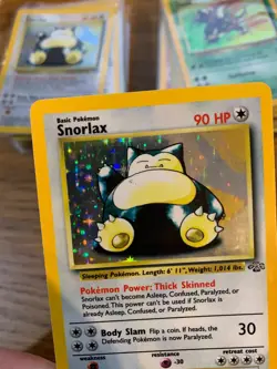 Snorlax (11/64) Holo Jungle Set Pokemon Card! FAST & FREE P&P! - Image 4