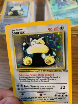 Snorlax (11/64) Holo Jungle Set Pokemon Card! FAST & FREE P&P! - Image 5