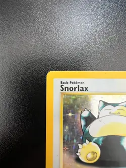 Pokemon Snorlax 11/64 Jungle Holofoil No Symbol Misprint Moderately Played - Image 2