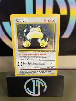 1999 Pokemon TCG Jungle Snorlax Holo #11/64 Rare WOTC NM - Image 2