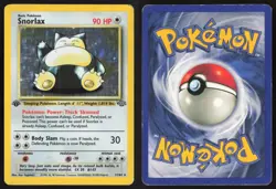 Pokemon TCG | Snorlax 11/64 | Jungle Holo Rare 1st Edition Holo | MP - Image 1