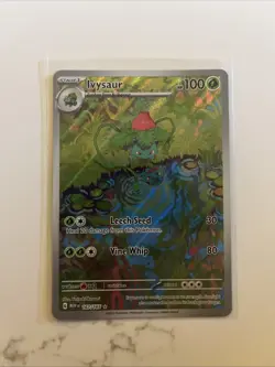 Ivysaur - 167/165 Pokemon 151 (Pokemon) Full Art Illustration Rare Card - Image 1