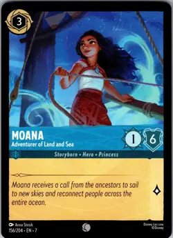 Moana - Adventurer of Land and Sea 26 Disney Lorcana Promo Cards NM Lorcana TCG - Image 1
