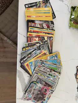 Pokemon Jumbo Card Lot English Lucario Pikachu Greninja Blastoise 152 Cards - Image 1