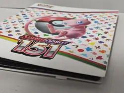POKEMON Scarlet & Violet 151 Mew Collection Binder With Some Trading Game Cards - Image 3