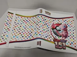 POKEMON Scarlet & Violet 151 Mew Collection Binder With Some Trading Game Cards - Image 5