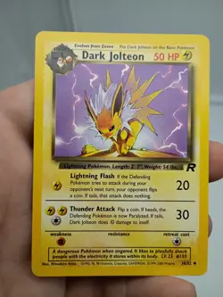 2000 Pokemon TCG Team Rocket Dark Pokemon 9 Card LOT Charmeleon Jolteon Flareon - Image 2