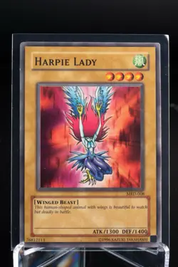 Harpie Lady MRD-008 Unlimited Yu Gi Oh! Card NM - Image 1