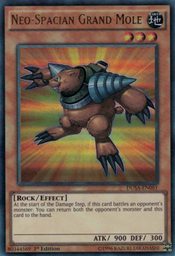 Neo-Spacian Grand Mole [DUSA-EN061] Ultra Rare Lightly Played 1st Edition - Yugi - Image 1