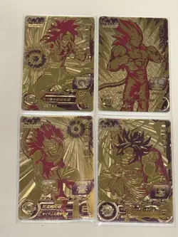 JP Ver. Super Dragon Ball Heroes Vintage CP Card SH1 CP + GCP Complete Set - Image 2