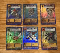 Lot Of 100 Digimon Cards Old Nm-Hp - Image 1