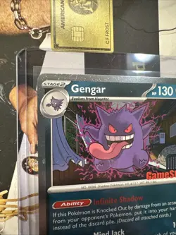 Pokemon TCG Gengar 050/088 Stamped Gamestop Promo Card Perfect Order NOT SEALED - Image 2