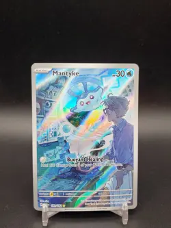 Mantyke 189/182 Paradox Rift Illustration Rare NM Pokemon Card - Image 1