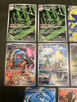 Pokemon destined rivals Full Art Foil Lot - Garchomp, Ho-Oh EX, 11 Cards - Image 2