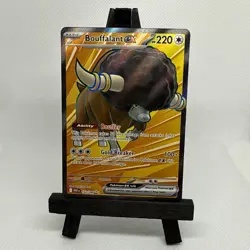 Pokemon Bouffalant EX Full Art Ultra Rare Card 162/086 English White Flare - Image 2
