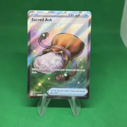 Sacred Ash 115/088 - Perfect Order Ultra Rare Pokemon Trainer Card NM - Image 1