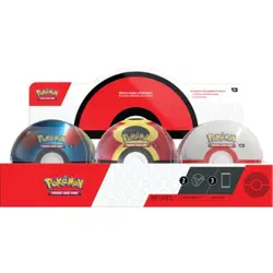 Pokemon Trading Card Game TCG 2025 Poke Ball Tin Case Of 6 Sealed - Image 1