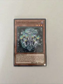 Yugioh Labrynth Chandraglier OP24-EN006 Super Rare Unlimited NM - Image 1