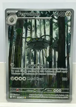 Ferrothorn 149/086 White Flare Illustration Rare Holo Card Pokemon TCG NM- - Image 1