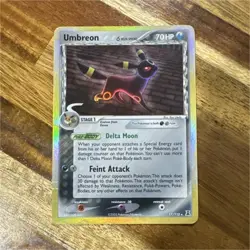 Umbreon ex Delta Species 17/113 70 HP Holo Rare Reverse Holo Pokemon Card - Image 1