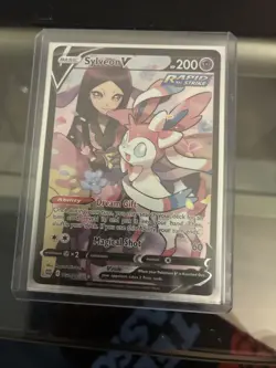 Pokemon Card Sylveon V TG14/TG30 Ultra Rare Sword Shield Brilliant Stars Singles - Image 1