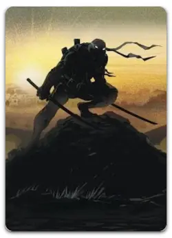 Leonardo, Sewer Samurai Art Card (20/54) #20 (NM) ASTMT Magic MTG - Image 1