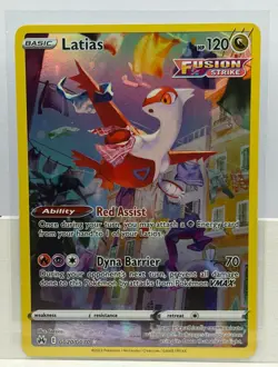 Pokemon Latias Full Art Holo Ultra Rare Card GG20/GG70 Crown Zenith - Image 1